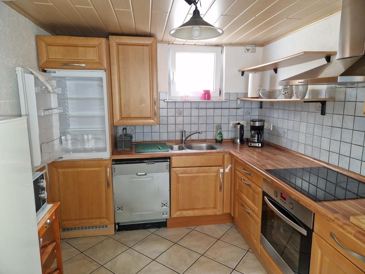 Ferienwohnung Blumenshein Bei Speyer Karlsruhe Familienfreundlich 5 Pers Zeiskam Ngoại thất bức ảnh